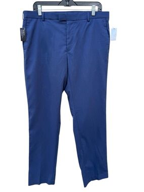 Van Heusen Men's  Slim Fit Ash navy  Dress Pants 34X32